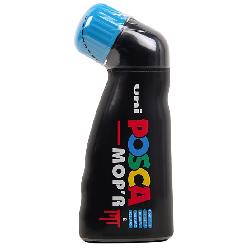 POSCA marqueur pigment PCM22 MOP'R, bleu clair, 3-19 mm